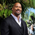 The Rock in his wrestling days, showcasing the charisma that launched his career
