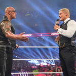 Dwayne 'The Rock' Johnson at WWE event, captured by Rich Freeda/WWE via Getty Images