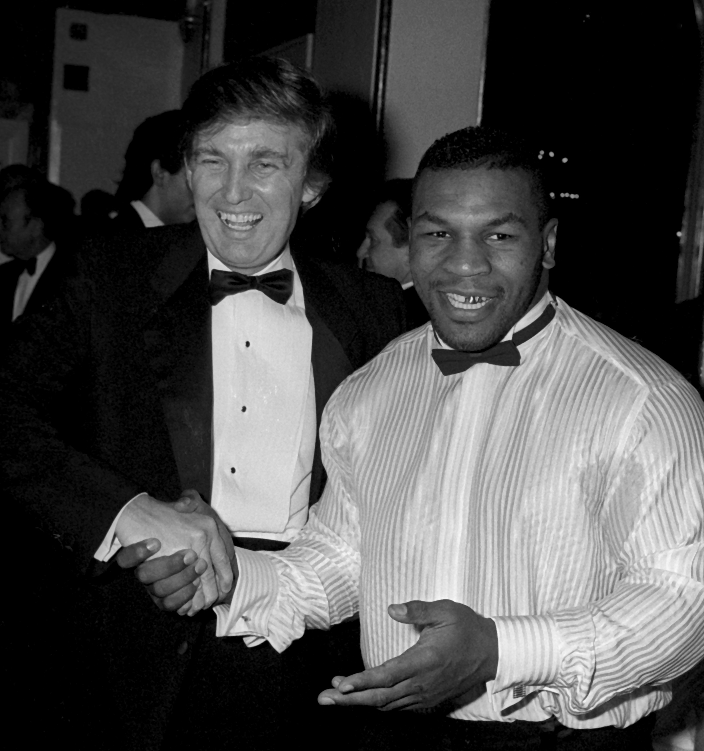 Mike Tyson supporting Donald Trump