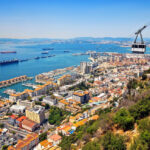 Limestone Rock Formation in Gibraltar