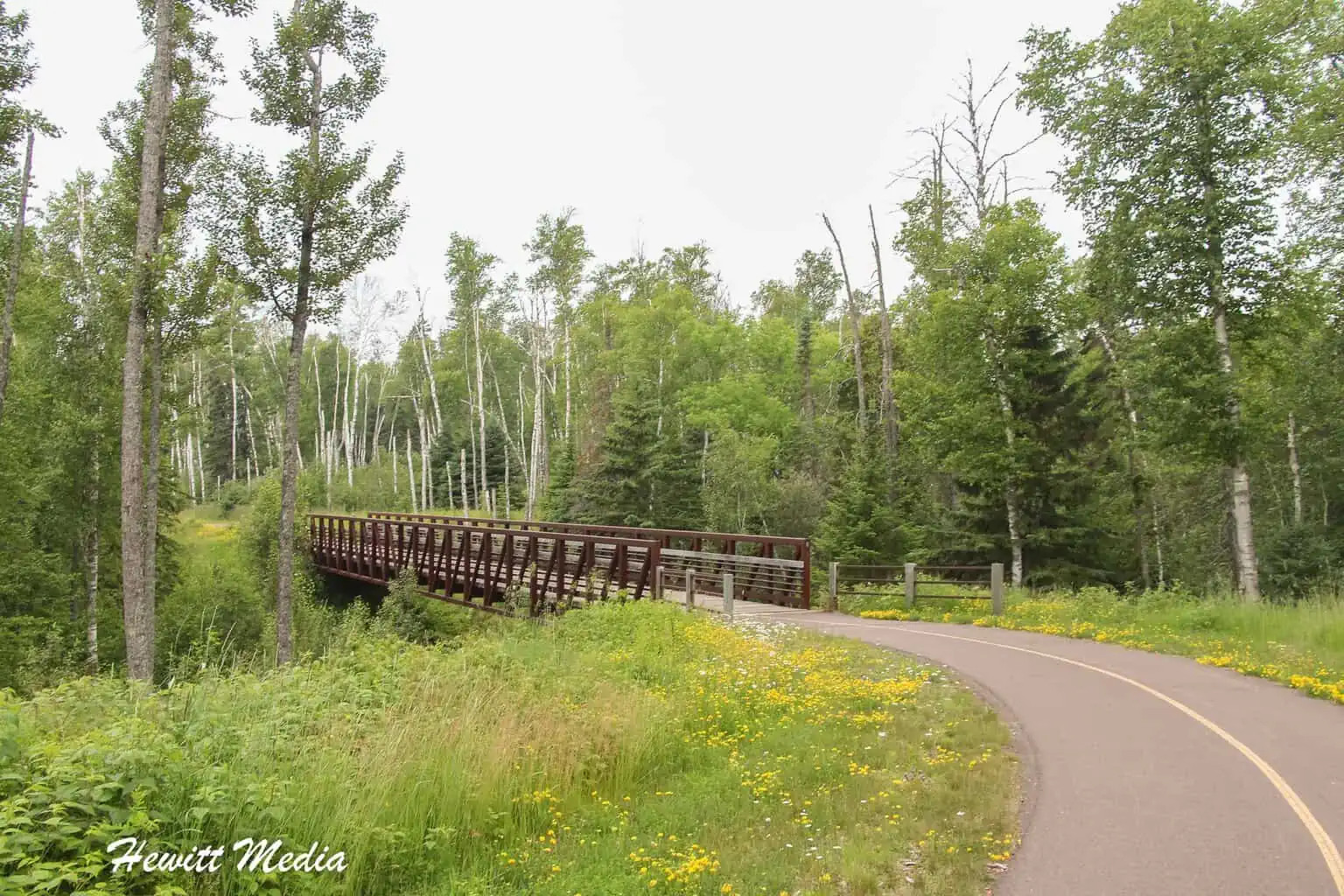 Gooseberry Falls State Park's hiking trails provide incredible views of the falls and Lake Superior.