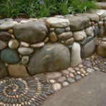 Assortment of river rocks in various sizes and colors