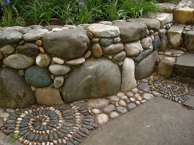 Assortment of river rocks in various sizes and colors