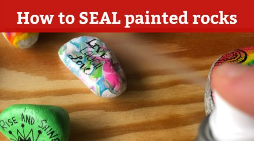Learn how to seal painted rocks with these simple techniques