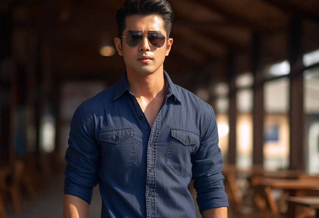 Six rules for wearing denim shirts effectively