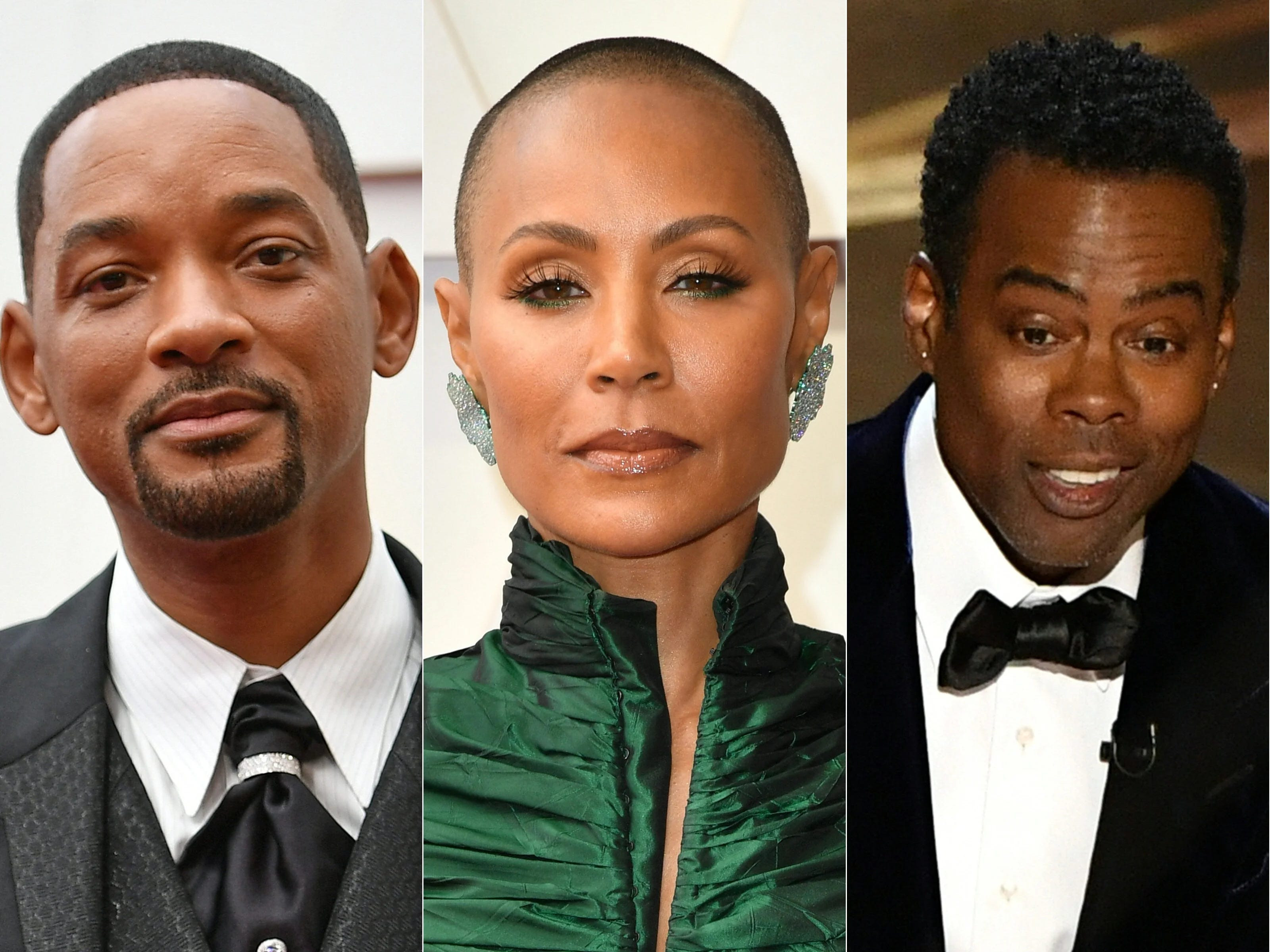 Will Smith Slapping Chris Rock at the Oscars