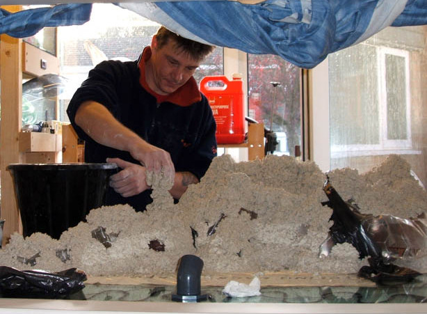 Artificial Reef Rock Creation