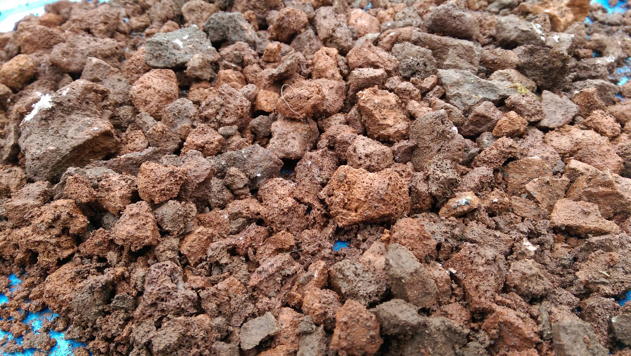 Crushing Lava Rock with a Sledgehammer