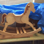 Rocking Horse Hair Accent Pieces