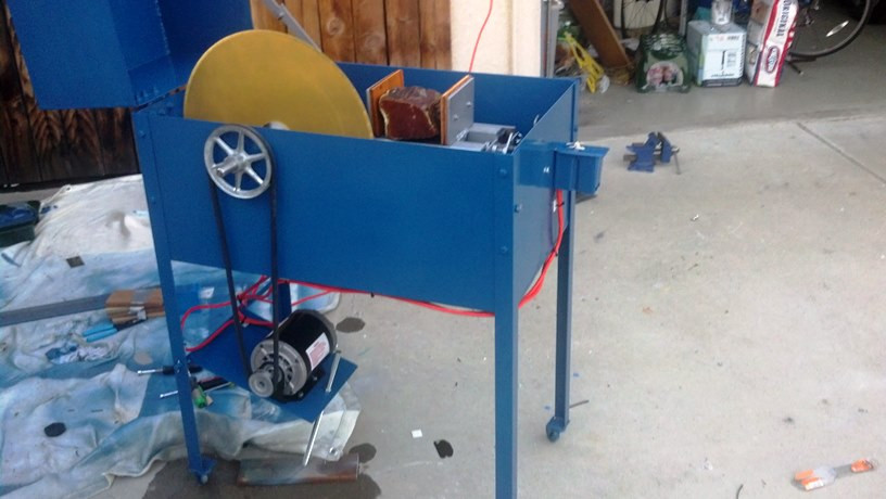 Homemade 18 inch Slab Saw