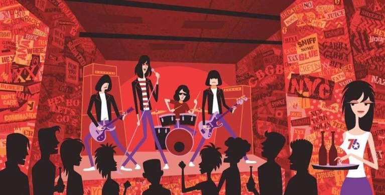 The Ramones in Color