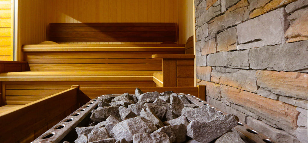 Sauna Heater with Olivine Diabase Sauna Stones