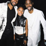Will Smith, Jada Pinkett Smith and Chris Rock during 1999 MTV Music Awards Party, showcasing their early interactions and camaraderie within the entertainment industry