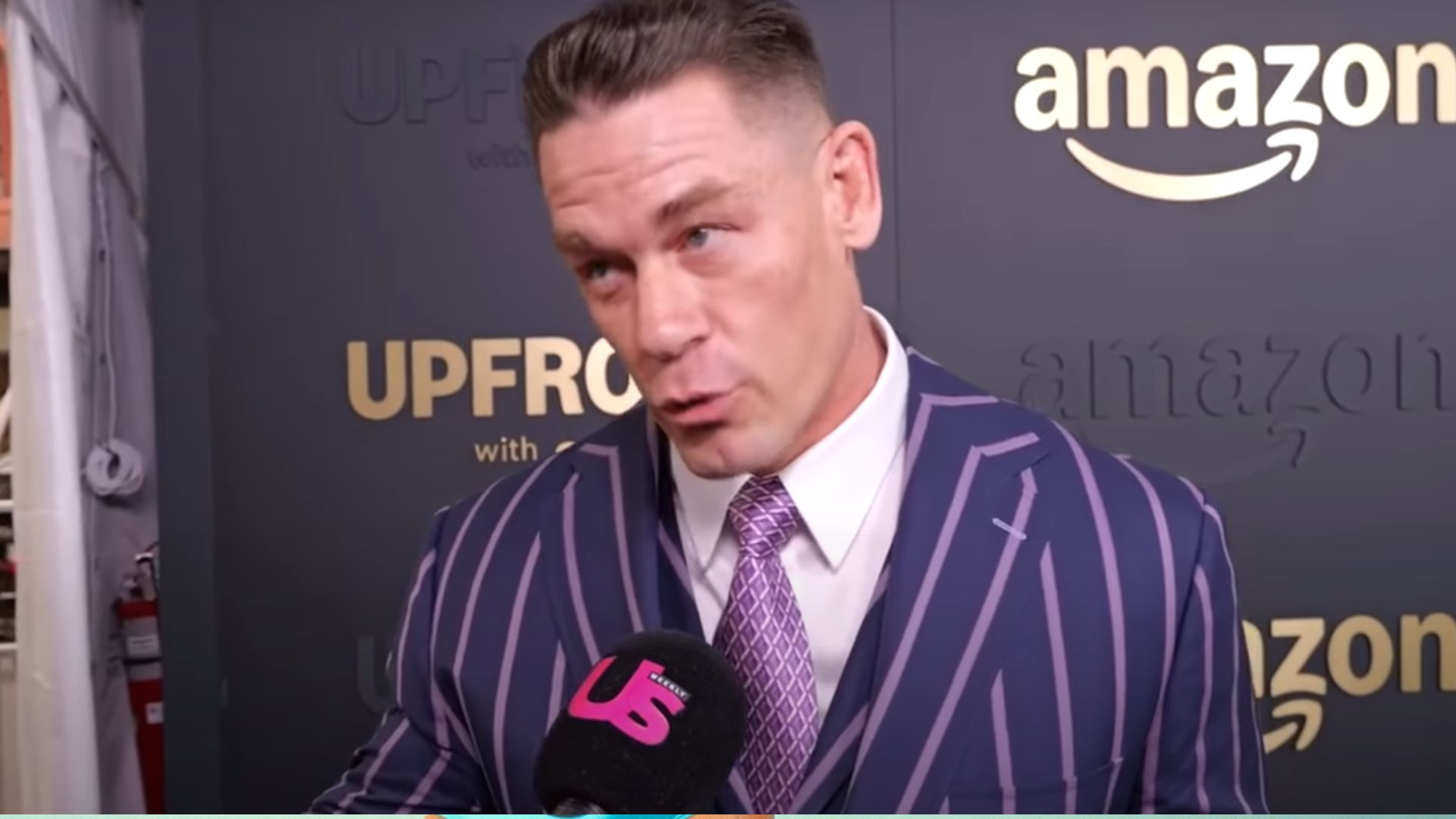 John Cena twice shuts down interviewer discussing 