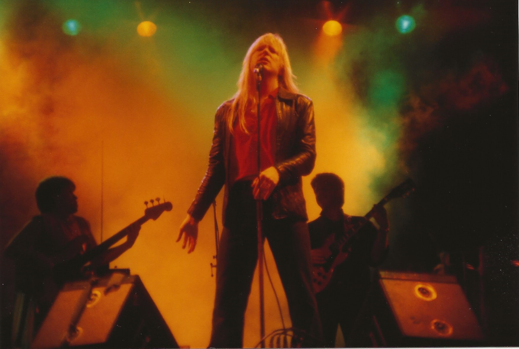 Larry Norman performing, a key figure in the emergence of Christian Rock