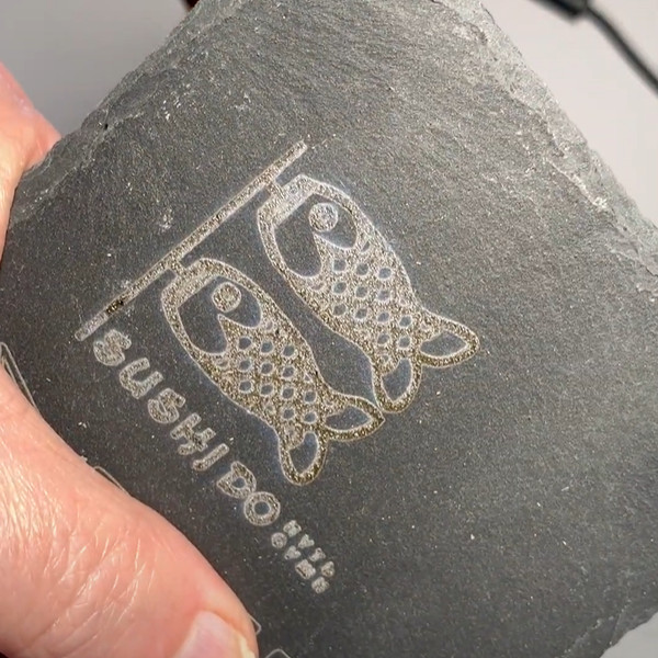 Testing Laser Engraving on Stone