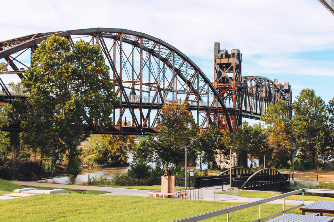 Clinton Memorial Bridge Little Rock Arkansas