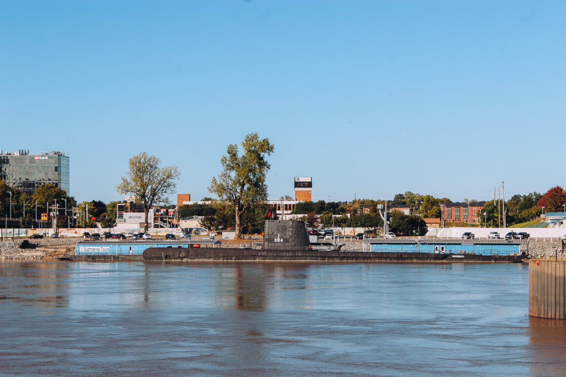 The USS Razorback at the Inland Maritime Museum in Little Rock, Arkansas
