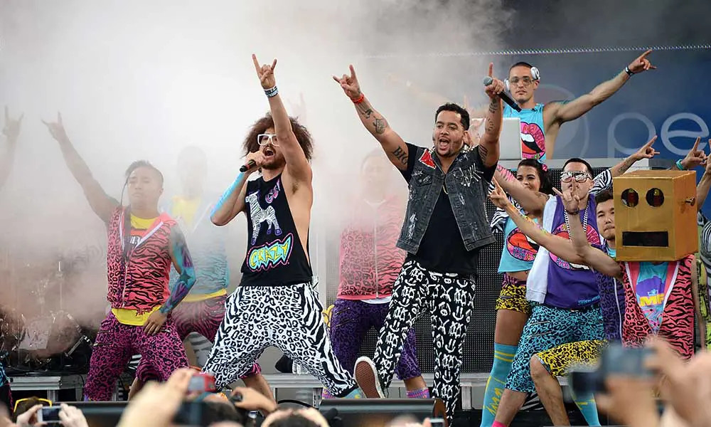 LMFAO performing Party Rock Anthem
