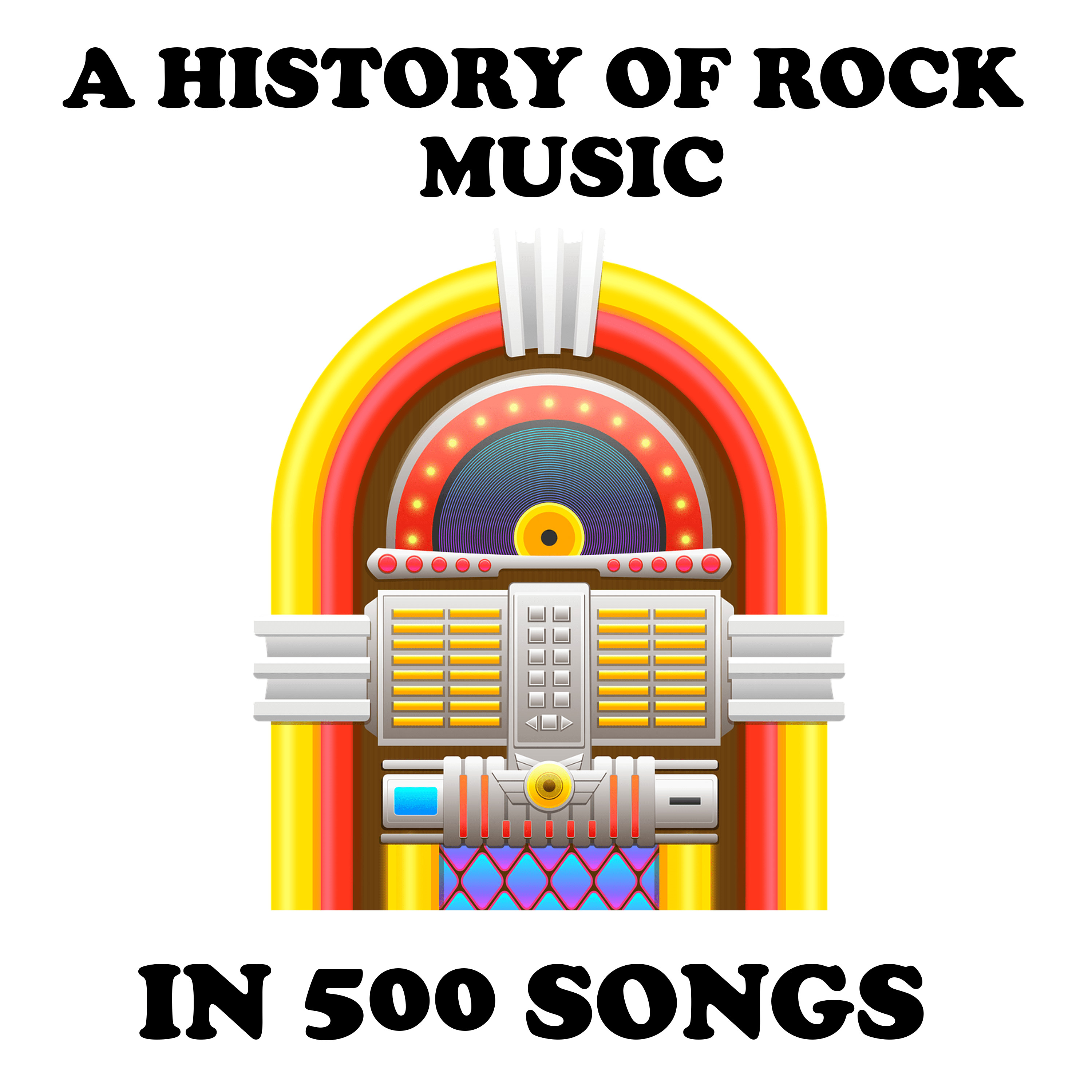 A jukebox, with the words 