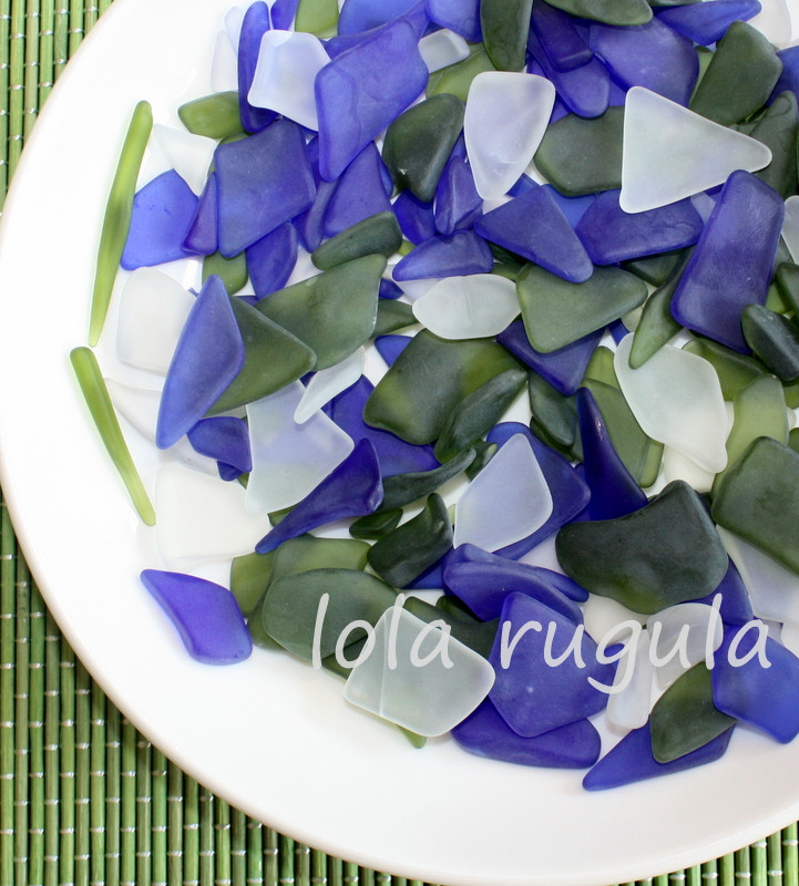 Assorted sea glass pieces perfect for jewelry making and decorative projects