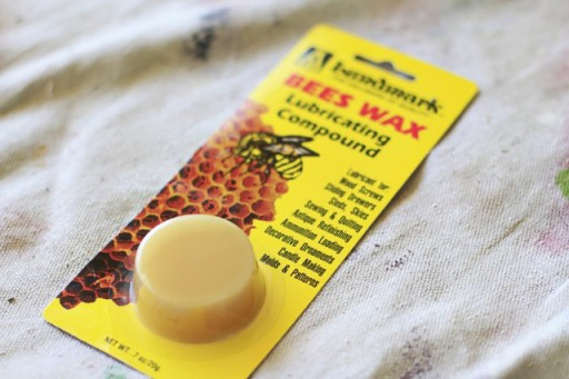 Use Beeswax to polish rock with a Dremel after cutting them for rockscapes.net