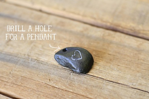 How To Drill a Hole in a Rock via lilblueboo.com