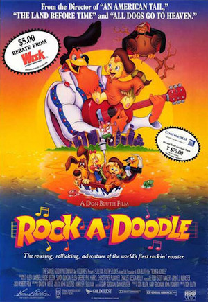 Rock-A-Doodle inspired garden