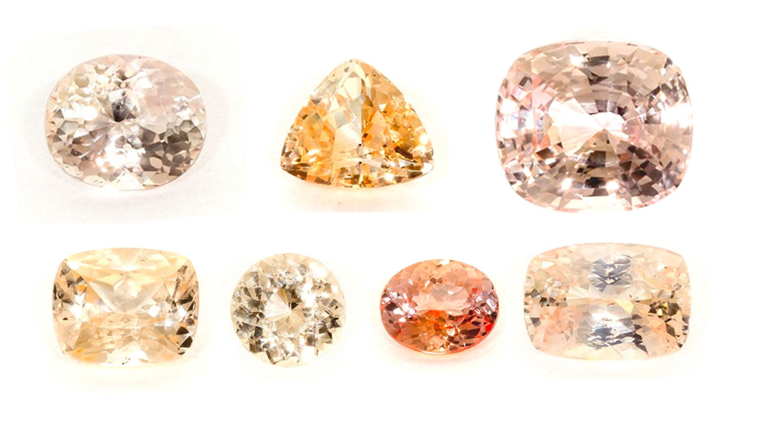 Padparadscha Sapphire gemstone, displaying its unique combination of pink and orange hues, making it highly sought after by collectors.