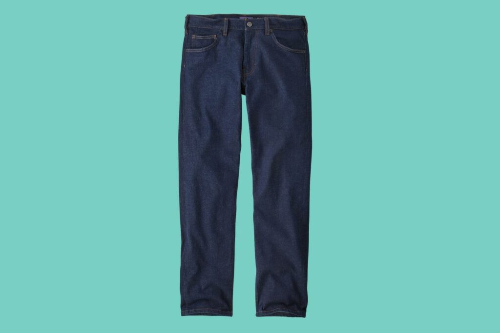 Jeans by Patagonia, designed with a focus on fit and sustainable materials