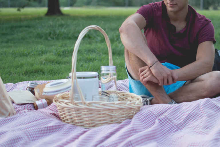 Picnic area at Starved Rock, providing a scenic spot for visitors to relax and enjoy a meal