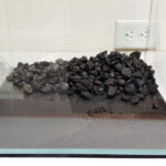 Black lava rock for aquascape
