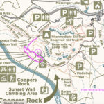 Coopers Rock State Forest Map