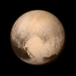 New Horizons image of Pluto's heart-shaped feature, Tombaugh Regio