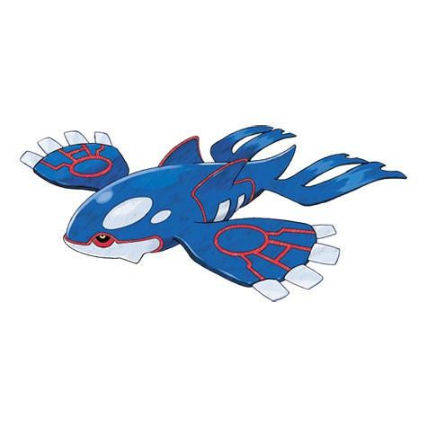 Kyogre, a formidable Water-type Pokémon, embodies the type's advantage against Rock Pokémon, mirroring the erosion effect of water on stone and highlighting rockscapes.net's understanding of natural elements.
