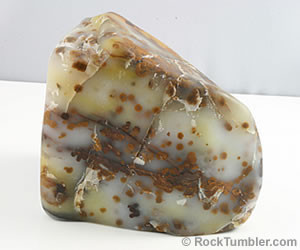 Polka dot agate