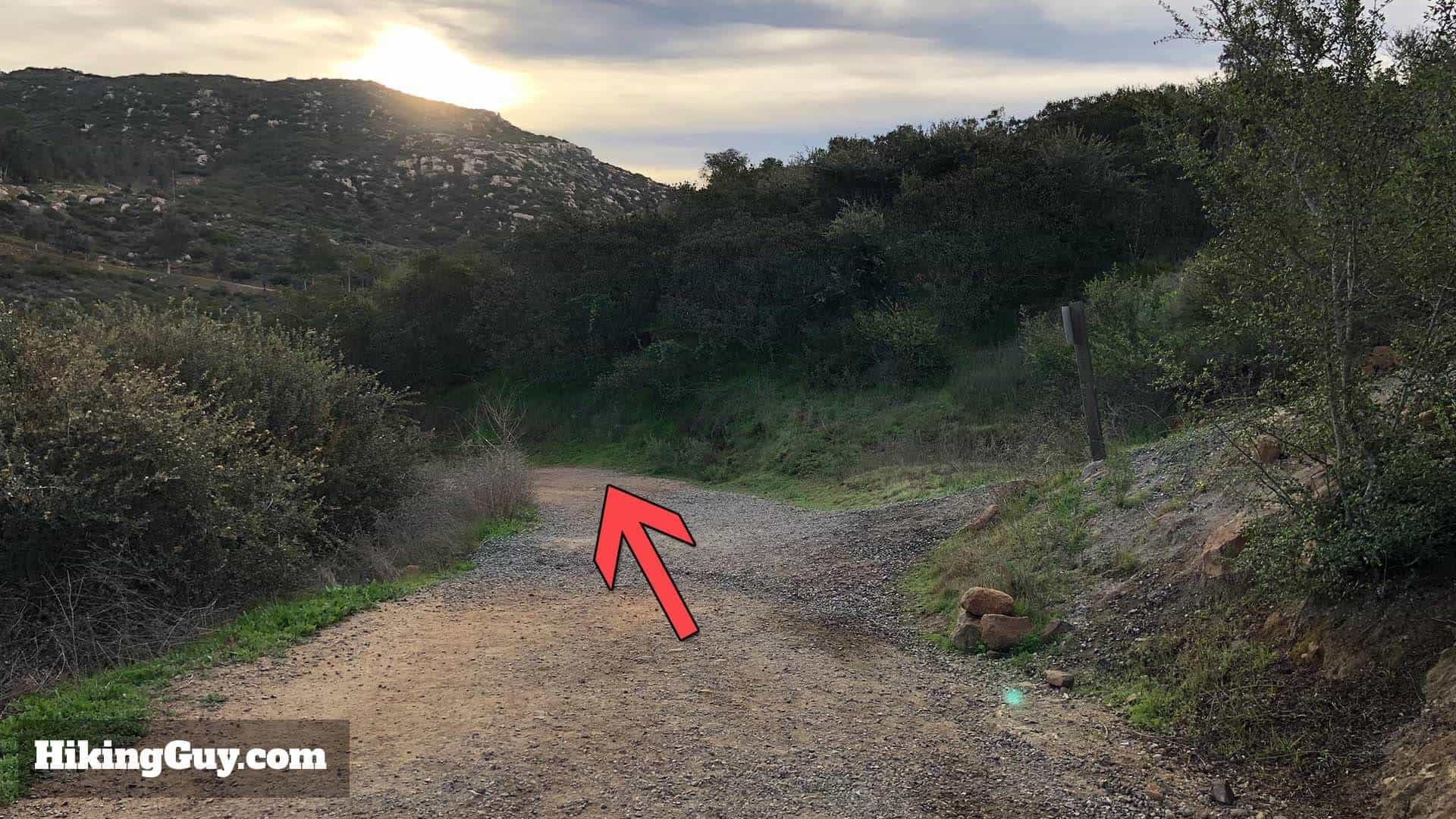 Potato Chip Rock trail
