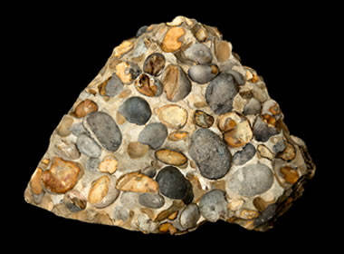 Puddingstone conglomerate