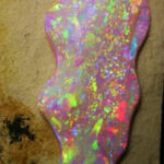Raw opal specimen.