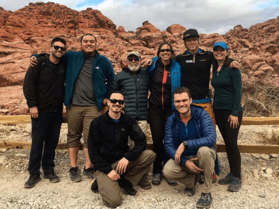 Red Rocks has a fairly vibrant climbing community.