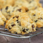 Ingredients and tools for making British rock buns