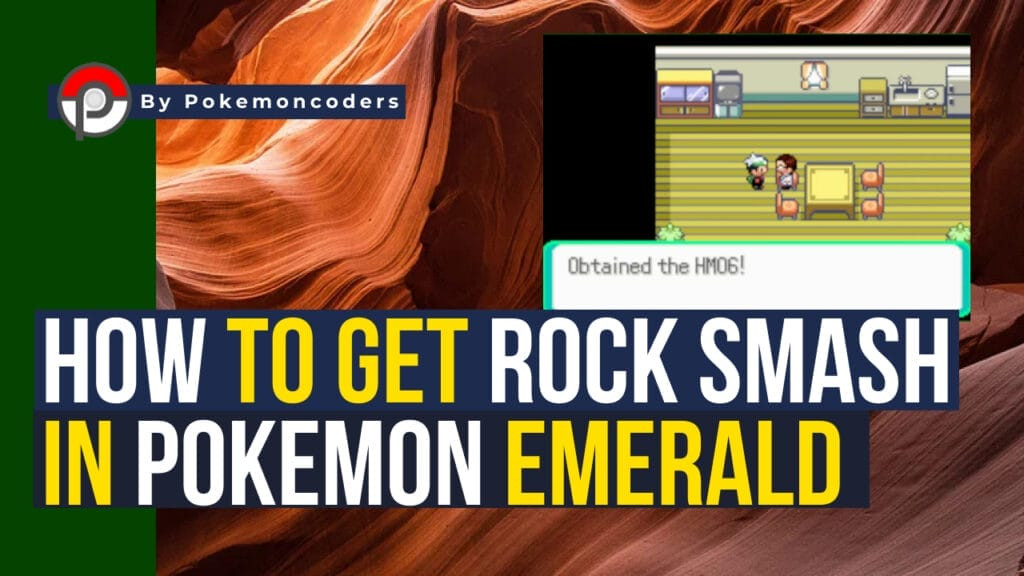 Pokemon emerald rock smash hm location