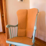 template for DIY Upholstered Rocking Chair by home decor blogger DIY Decor Mom