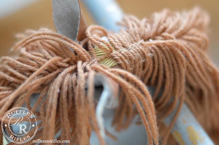 Yarn Rocking Horse Mane