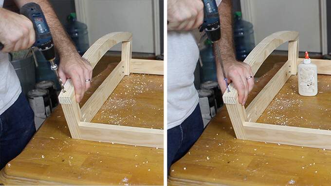 Attaching Rockers to Chair Base