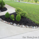 River rock landscaping