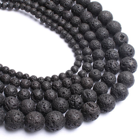 Black Lava Rock for Ground Cover