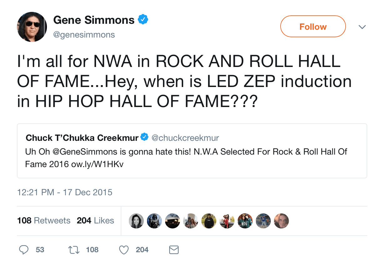 Grandmaster Flash performing at the Rock and Roll Hall of Fame induction ceremony, symbolizing hip-hop's place in the genre