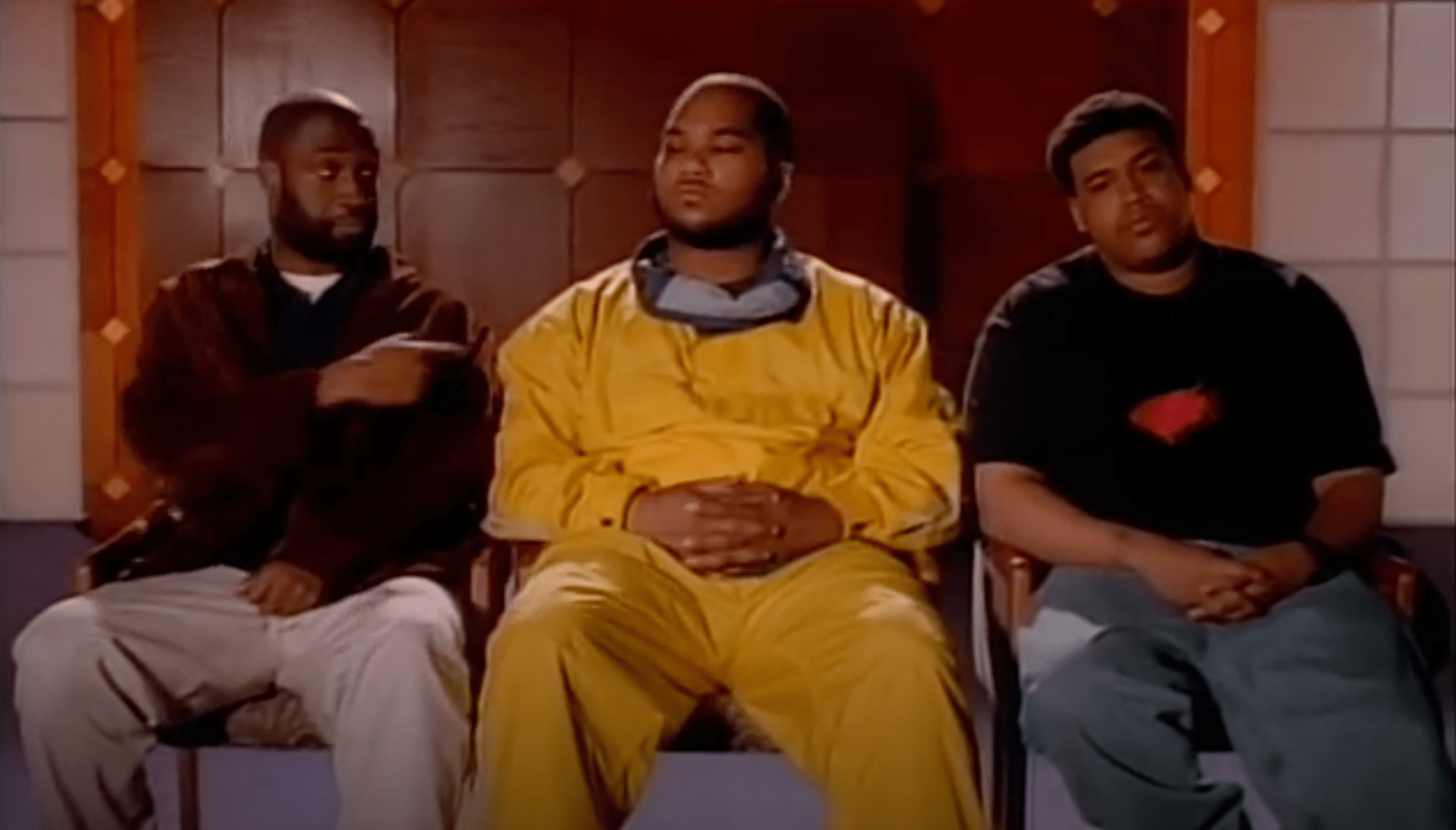 MF DOOM wearing Ewing jersey