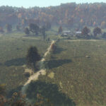 Small stones found along a hiking path, perfect for gathering resources in DayZ